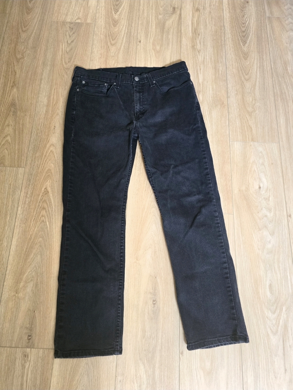 Levi's Men's Black Straight Jeans 34 X 30